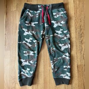 Camo Print Joggers